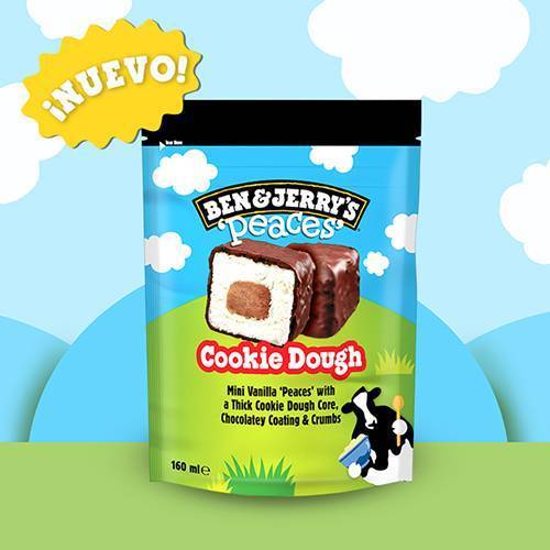Ben & Jerry's Peaces Cookie Dough