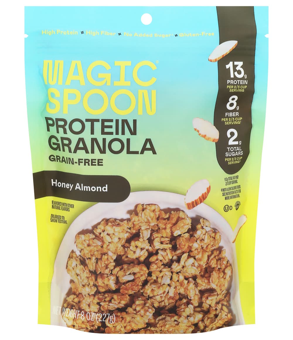 Magic Spoon Honey Almond Protein Granola, Honey; Almond (8 oz)
