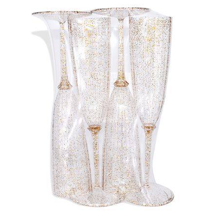 New Year Champagne Glass - 4.0 ea