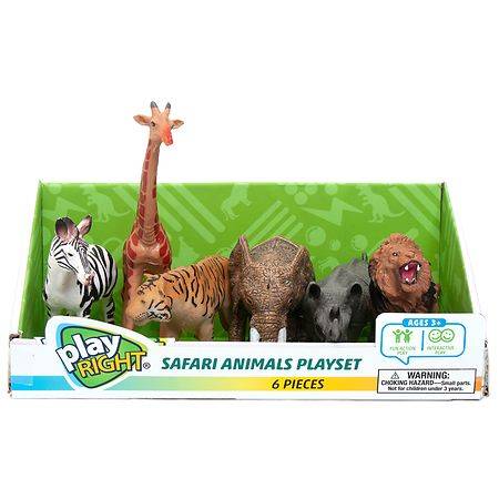 Playright Holiday Toys Safari Animals - 1.0 set