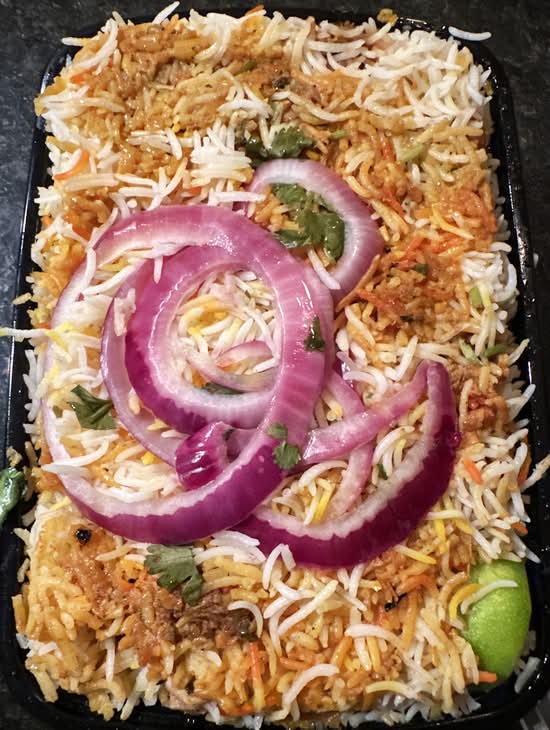 Chilli Chicken Biryani