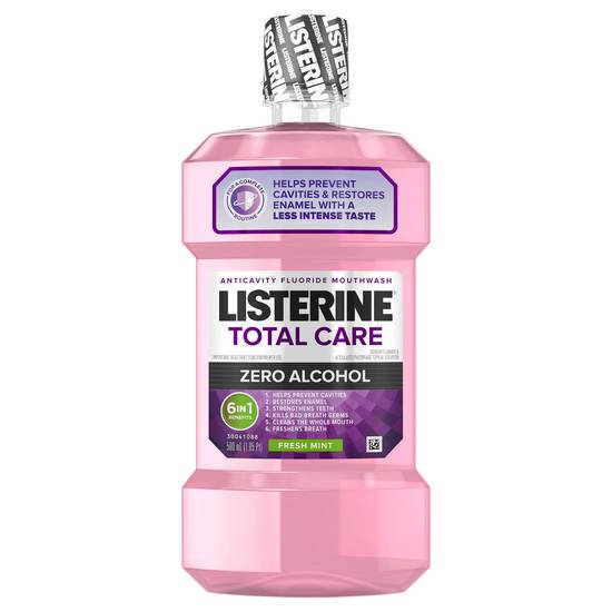 Listerine Total Care Zero Anticavity Mouthwash Fresh Mint