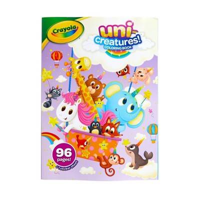 Crayola Uni-Creatures Coloring Book 96 Pages