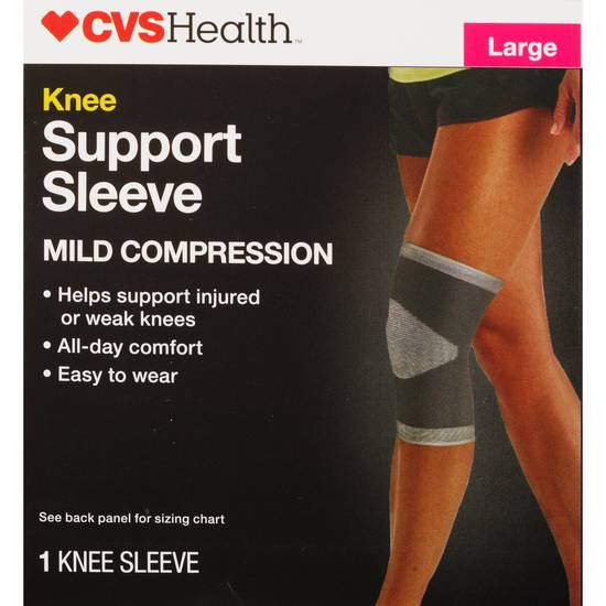 CVS Knee Support Sleeve, Large