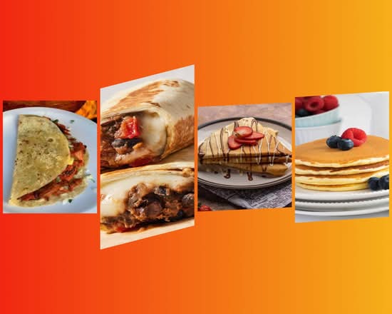 Crepas, wafles, burritos, gringas y algo más 🥞🧇👩🏻‍🍳