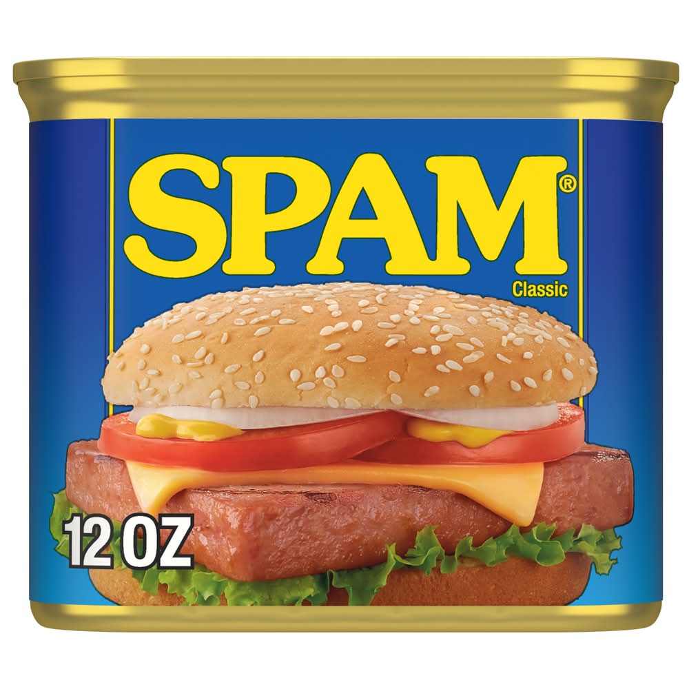 Spam Classic Canned Lunch Meat (12 oz)
