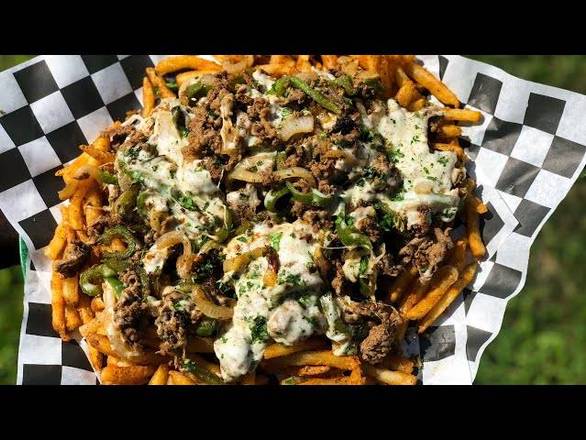 Philly Cheese Loaded Fries