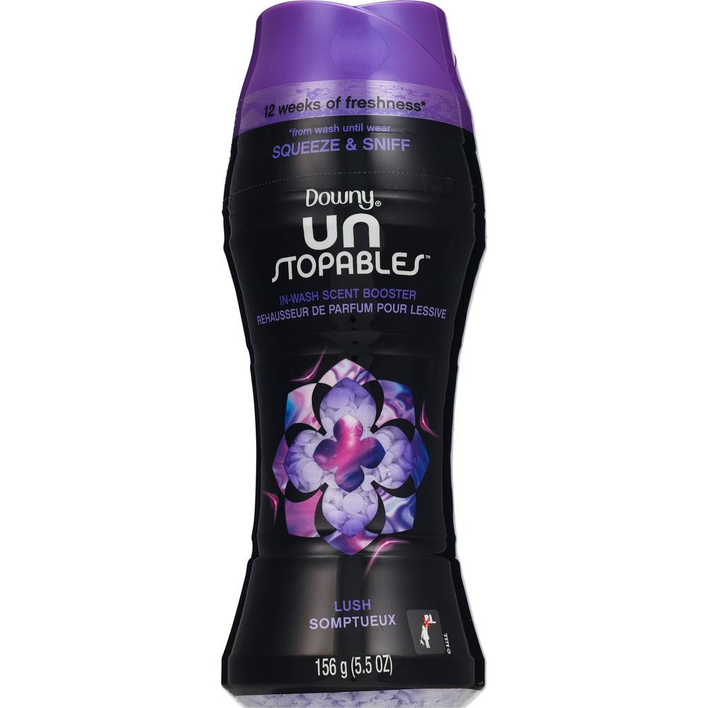 Downy Unstopables In-Wash Scent Booster Beads, Lush, 5 oz