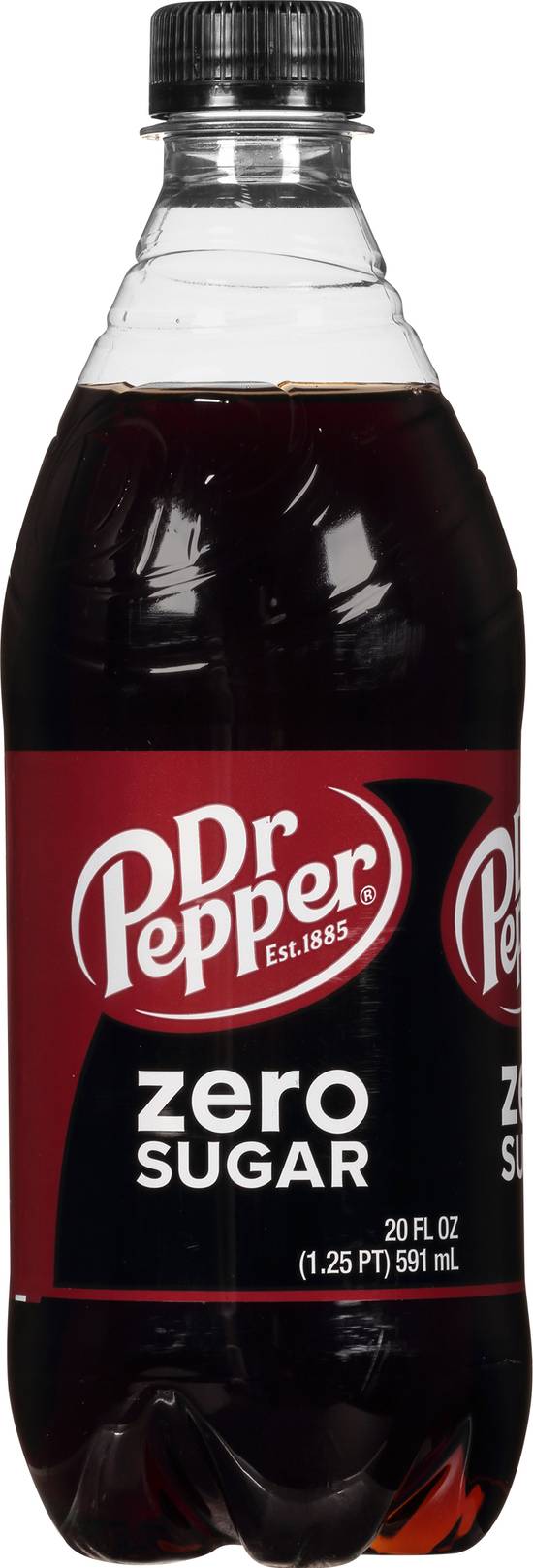 Dr Pepper Zero Sugar Original Soda (20 fl oz)