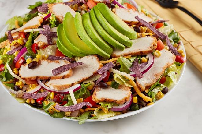 Southwest Chicken & Avocado Salad