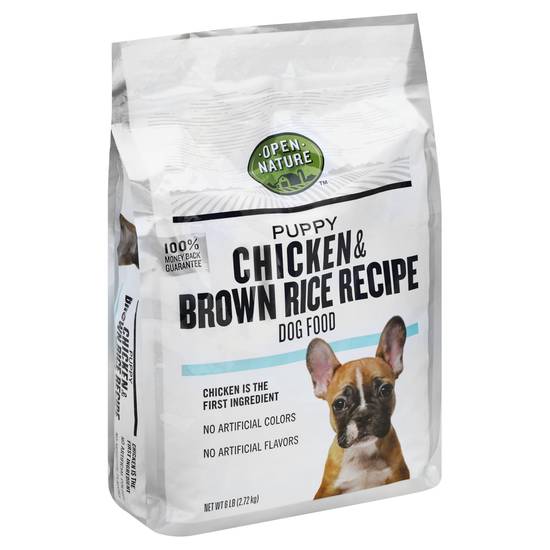 Open Nature Puppy Food Chicken Brown Rice (6 lb)
