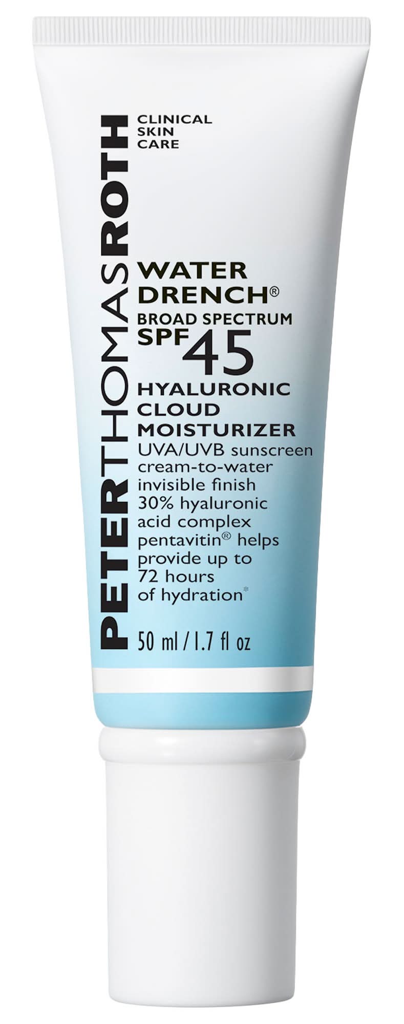 Peter Thomas Roth Water Drench® Hyaluronic Hydrating Moisturizer SPF 45 1.7 oz/ 50 mL