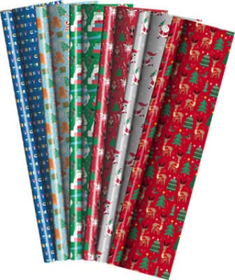 Signature Select Holiday Friends Wrap, 45 sq ft