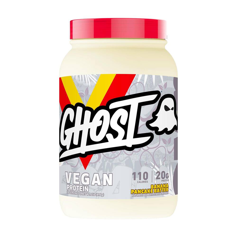 Ghost Vegan Protein Powder (2 lb) (banana - pancake batter)