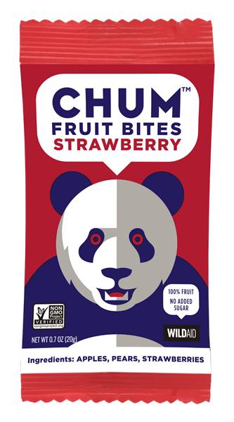 CHUM Fruit Bites, Strawberry (0.7 oz)