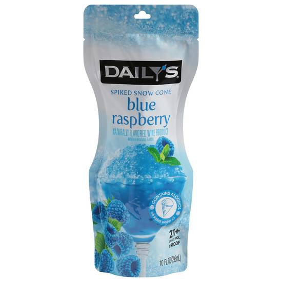 Daily's Spiked Snow Cone Blue Raspberry Cocktail (10 fl oz)