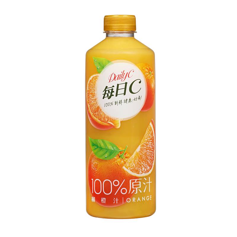 每日C 100%柳橙汁-1300ml到貨效期約6-8天 <1300ml毫升 x 1 x 1Bottle瓶> @15#4710063423611