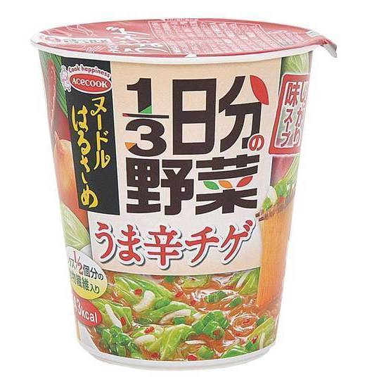 エースコック ヌードルはるさめ 1/3日分の野菜 うま辛チゲ (44g)