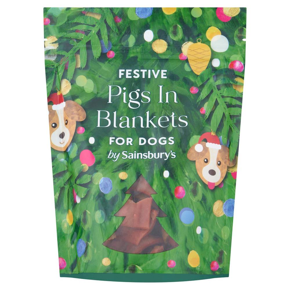 Sainsbury's Festive Pigs In Blankets For Dogs 125g