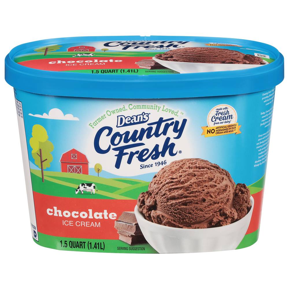 Dean's Chocolate Ice Cream (1.5 qt)