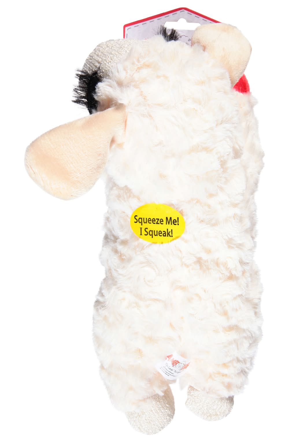 Lamb's Squeeze Me! I Squeak Dog Pet Toy, Assorted