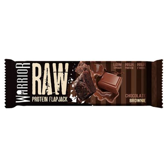 Warrior Raw High Protein Flapjack Chocolate Brownie 75g