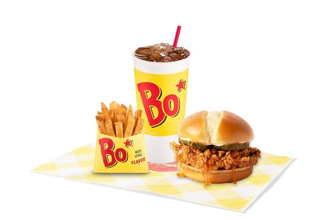 Bo's Chicken Sandwich w/ Hot Honey Combo