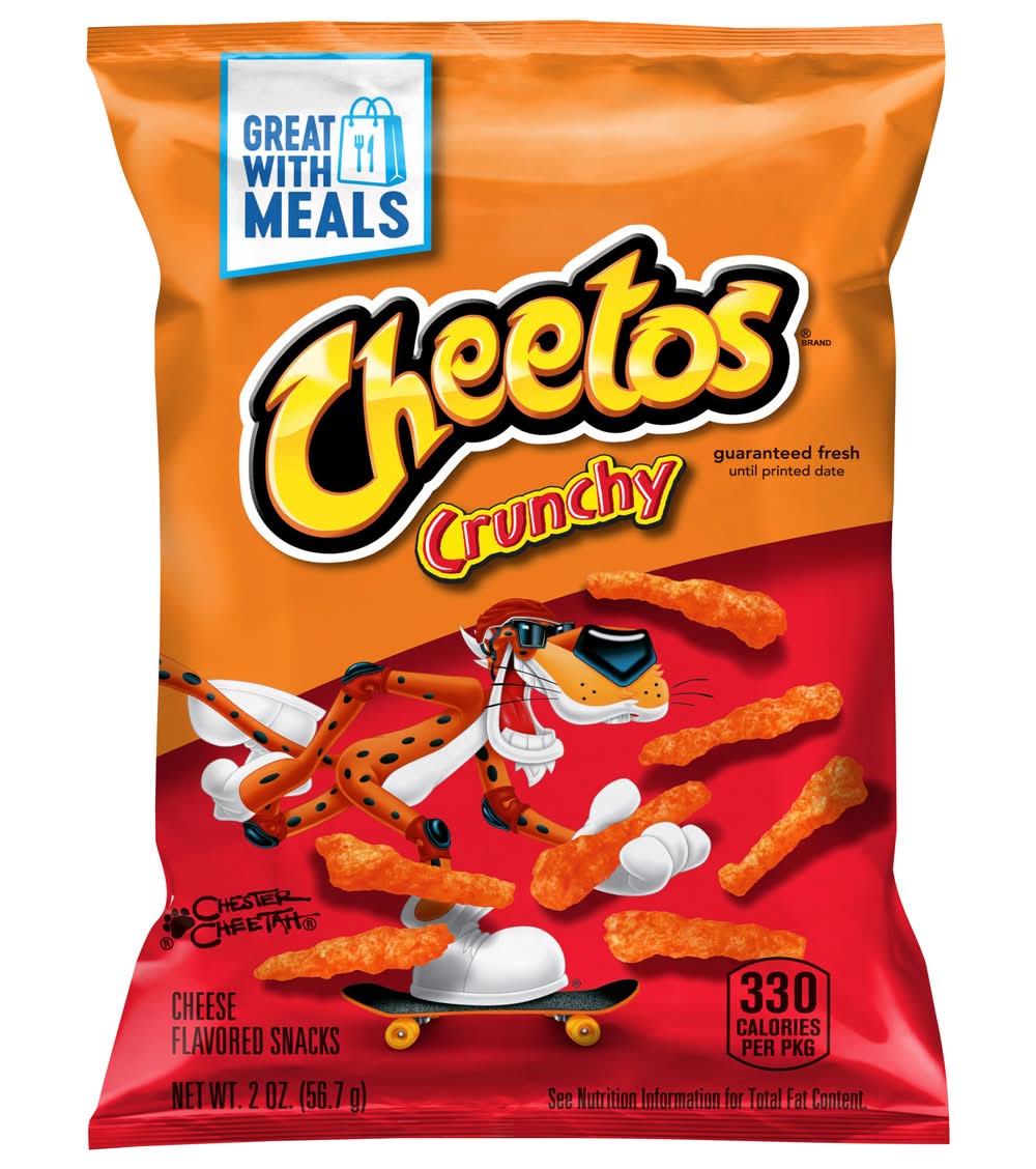 Cheetos Crunchy Snacks, Cheese (2 oz)