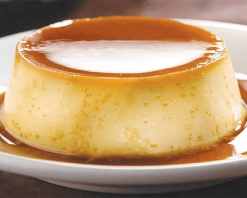 Flan Dulce corazon