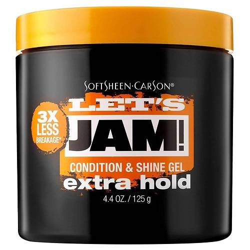 Let's Jam! Shining and Conditioning Hair Gel, Extra Hold, All Hair Types - 4.4 oz