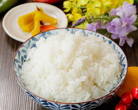 ご飯セット（並）漬物付 Rice set (normal) with pickles