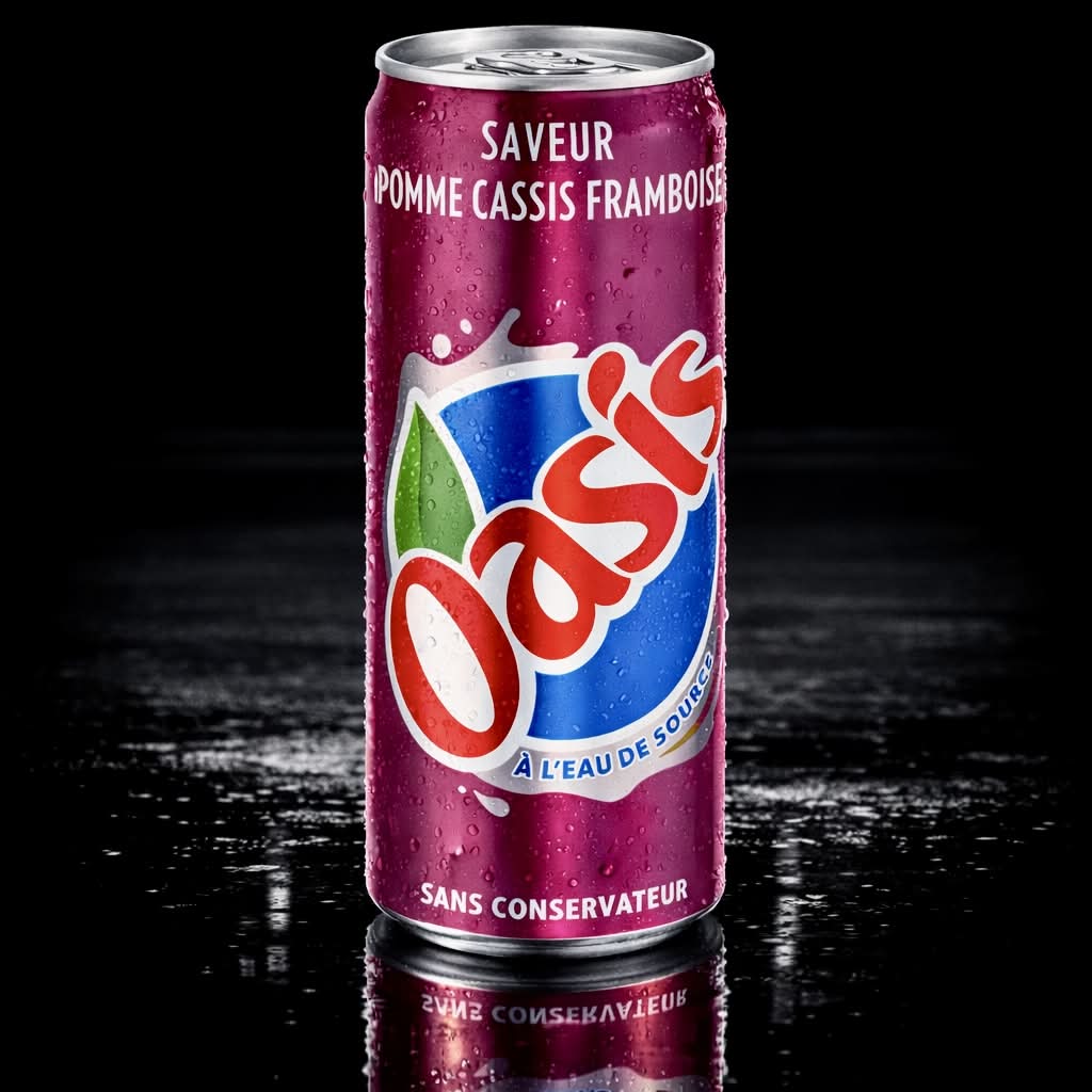 Oasis Pomme Cassis 33cl 🥤