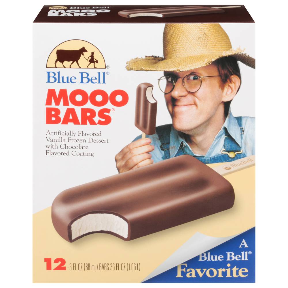 Blue Bell Mooo Bars (12 ct)