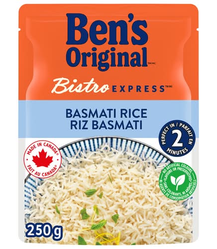 Ben's original bistro express riz basmati - bistro express basmati rice