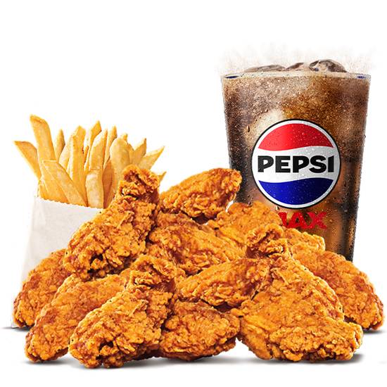 20 Crispy Chicken Wings Medium Meal