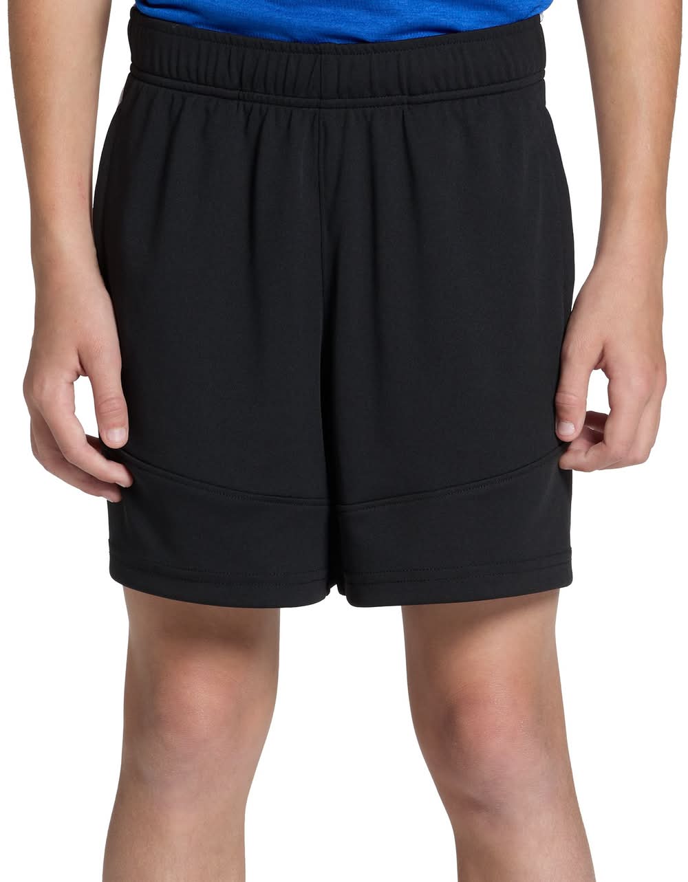 DSG Boys' All Sport Short (Pure Black/Pure White, S)