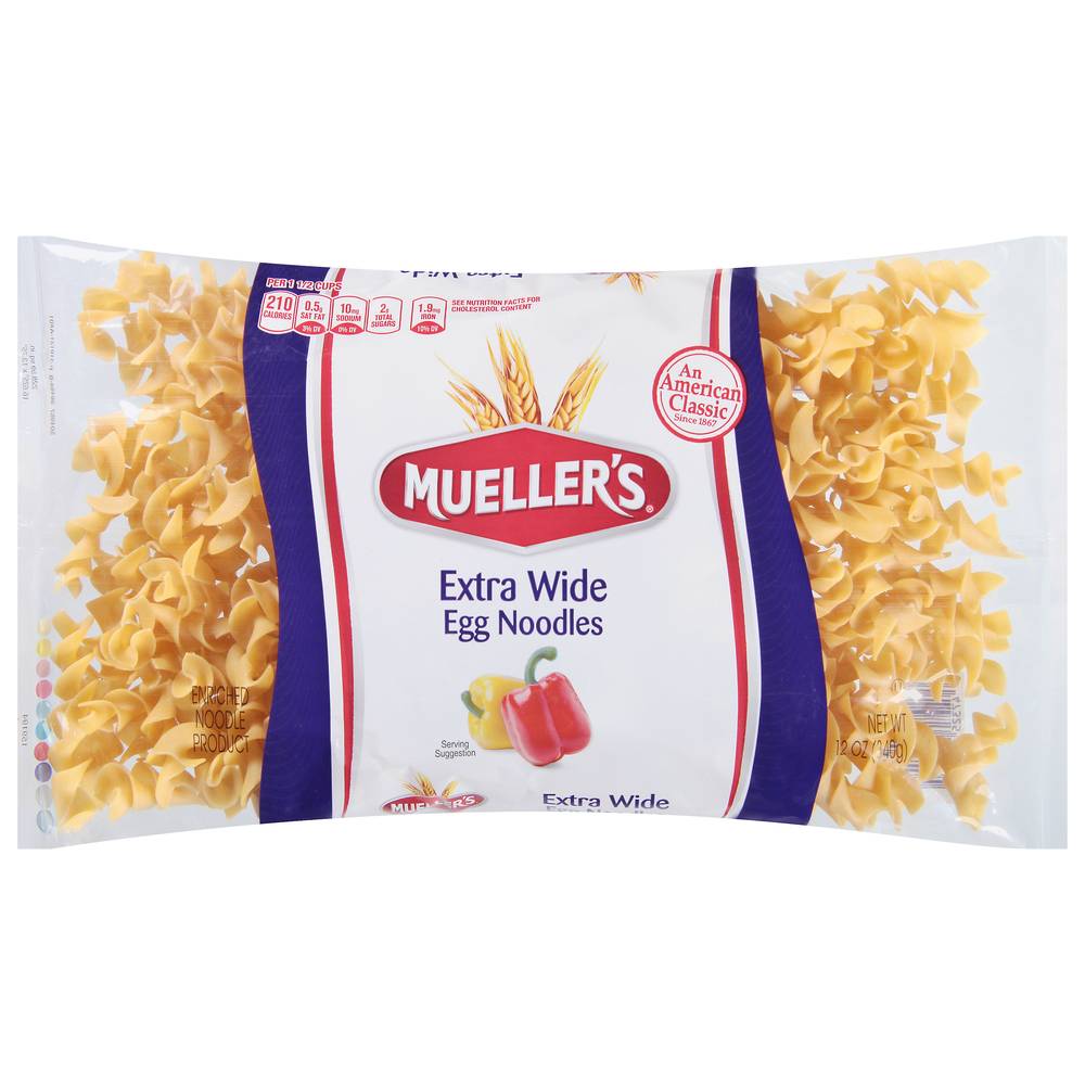 Mueller's Extra Wide Egg Noodles (12 oz)