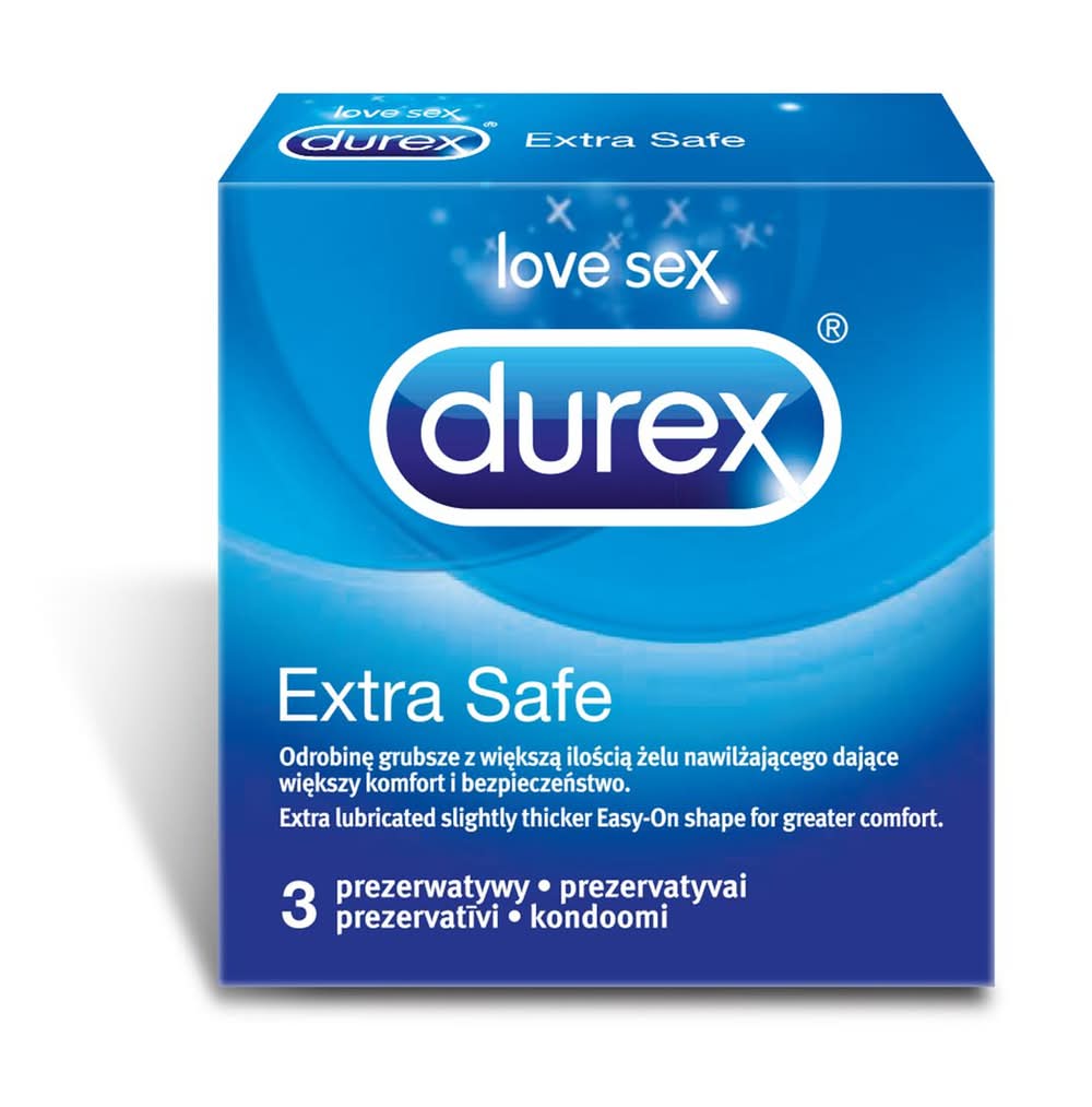 Prezerwatywy Durex Extra Safe 3 szt.