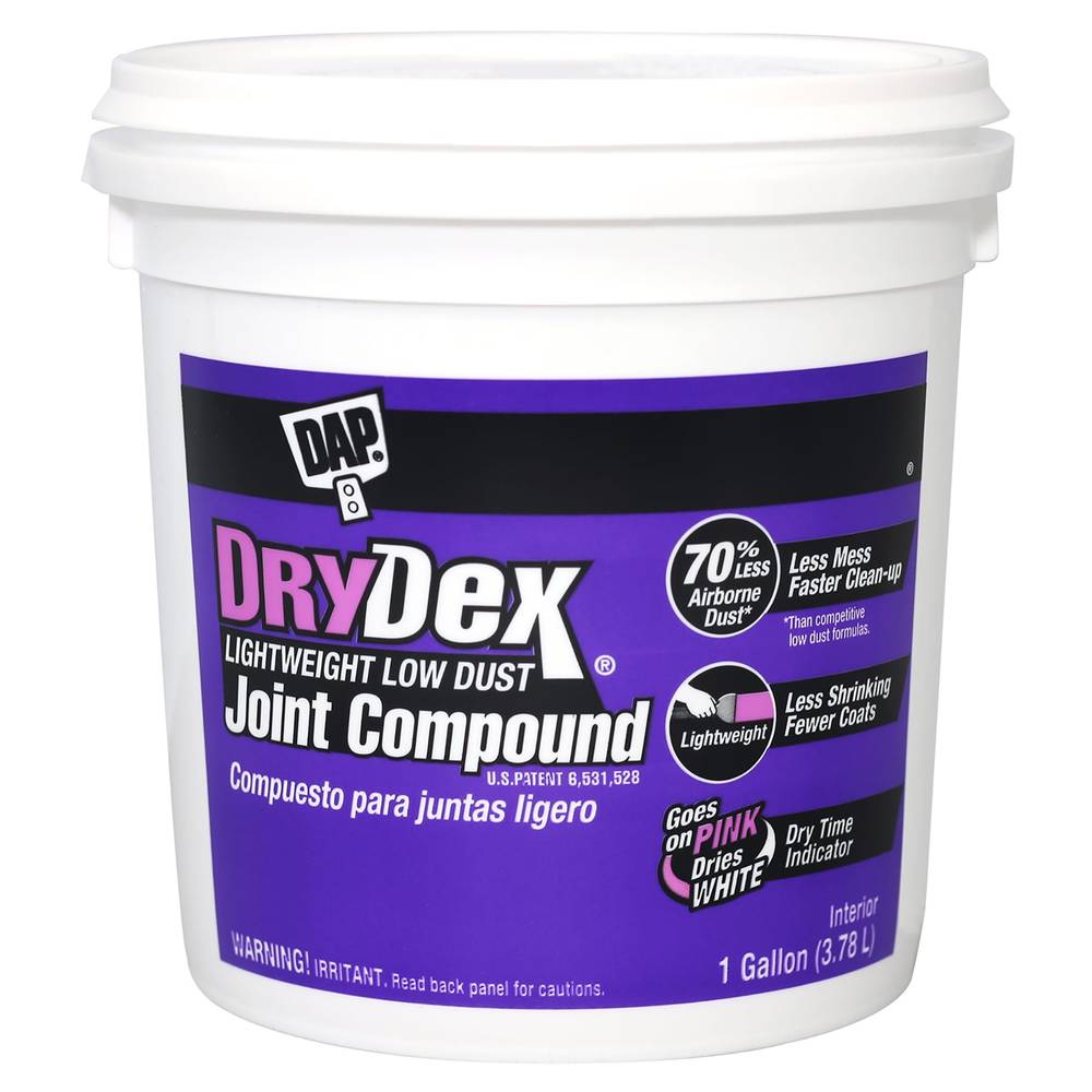 DAP DryDex 1-Gallon 60-Minutes Set Time Premixed Lightweight Drywall Joint Compound | 10120