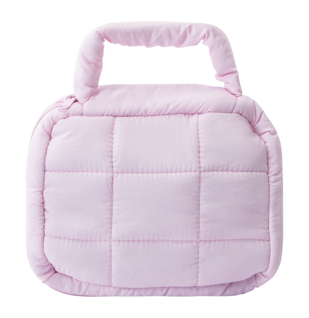 Puffer Cosmetic Bag Pink