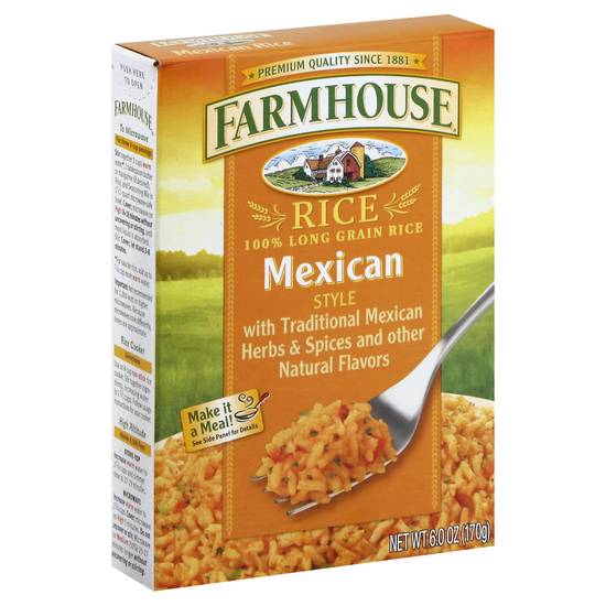 Farmhouse Mexican Style Long Grain Rice (6 oz)