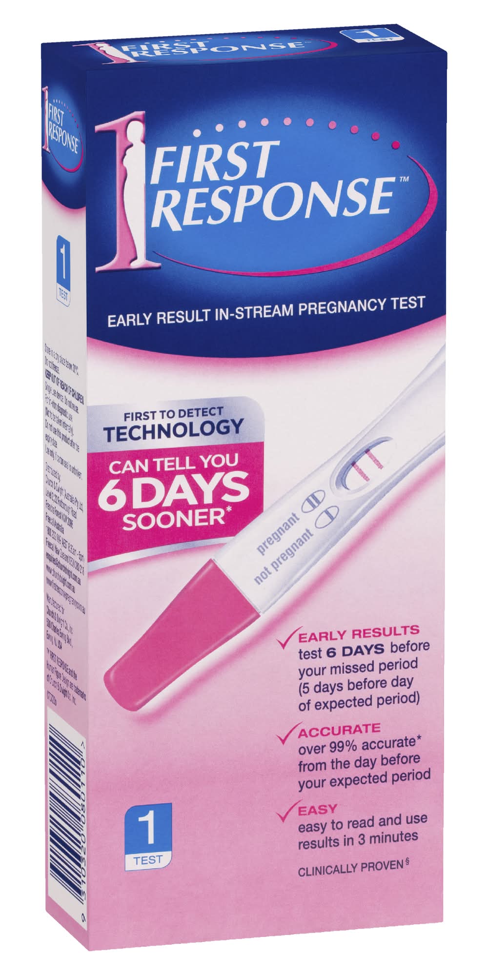 First Response Early Result In-Stream Pregnancy Test