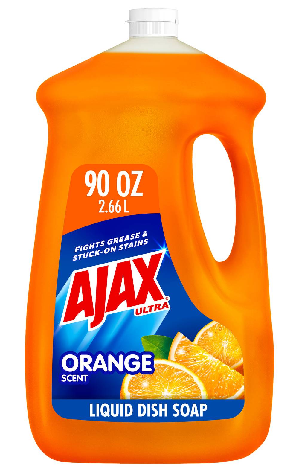Ajax Triple Action Ultra Orange Dish Liquid/Hand Soap (90 fl oz)