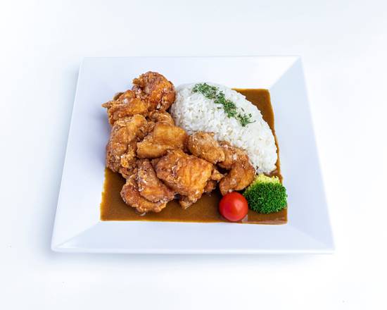 (p-10) Chicken Karaage Curry