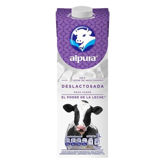 Alpura leche deslactosada (1 l)