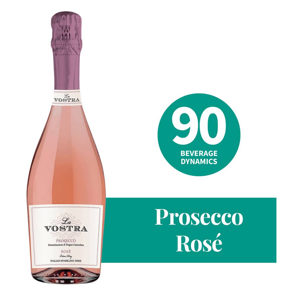 La Vostra Prosecco Rose Wine (750 ml)
