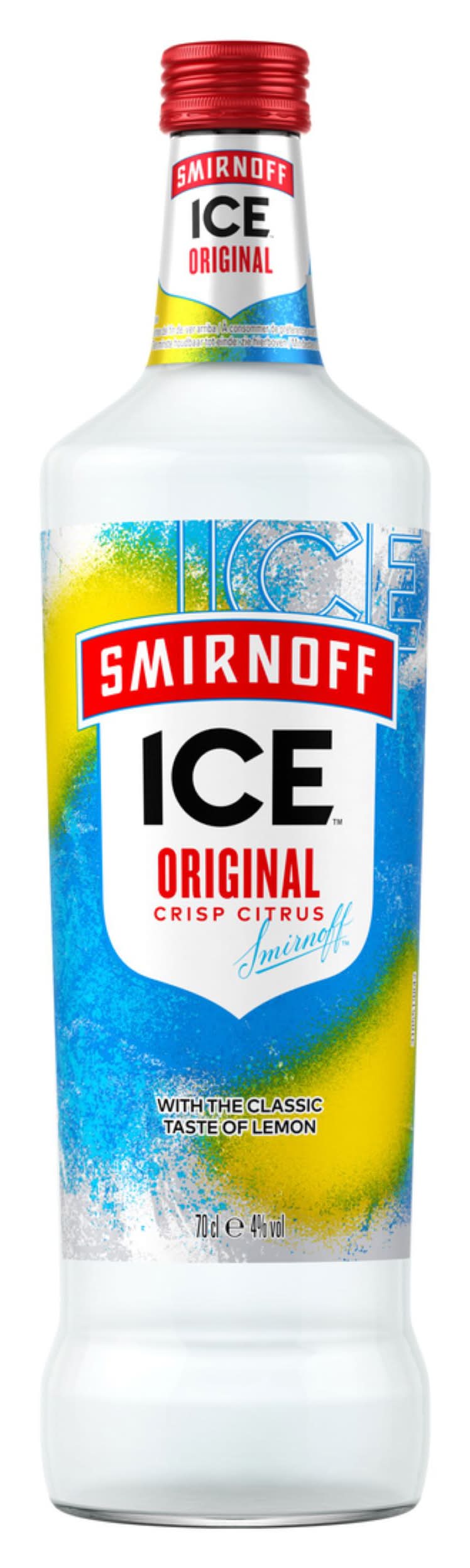 Smirnoff - Boisson alcoolisée gazeuse à base de vodka (700ml)