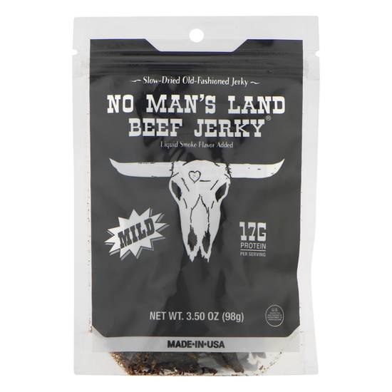 No Man's Land Beef Jerky Slow Dried Old Fashioned Jerky