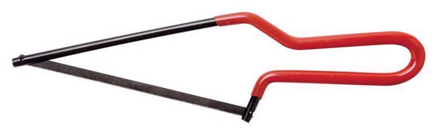 Superior Tool 6 In. High Carbon Steel Mini Hacksaw Black/Red 1 Pc