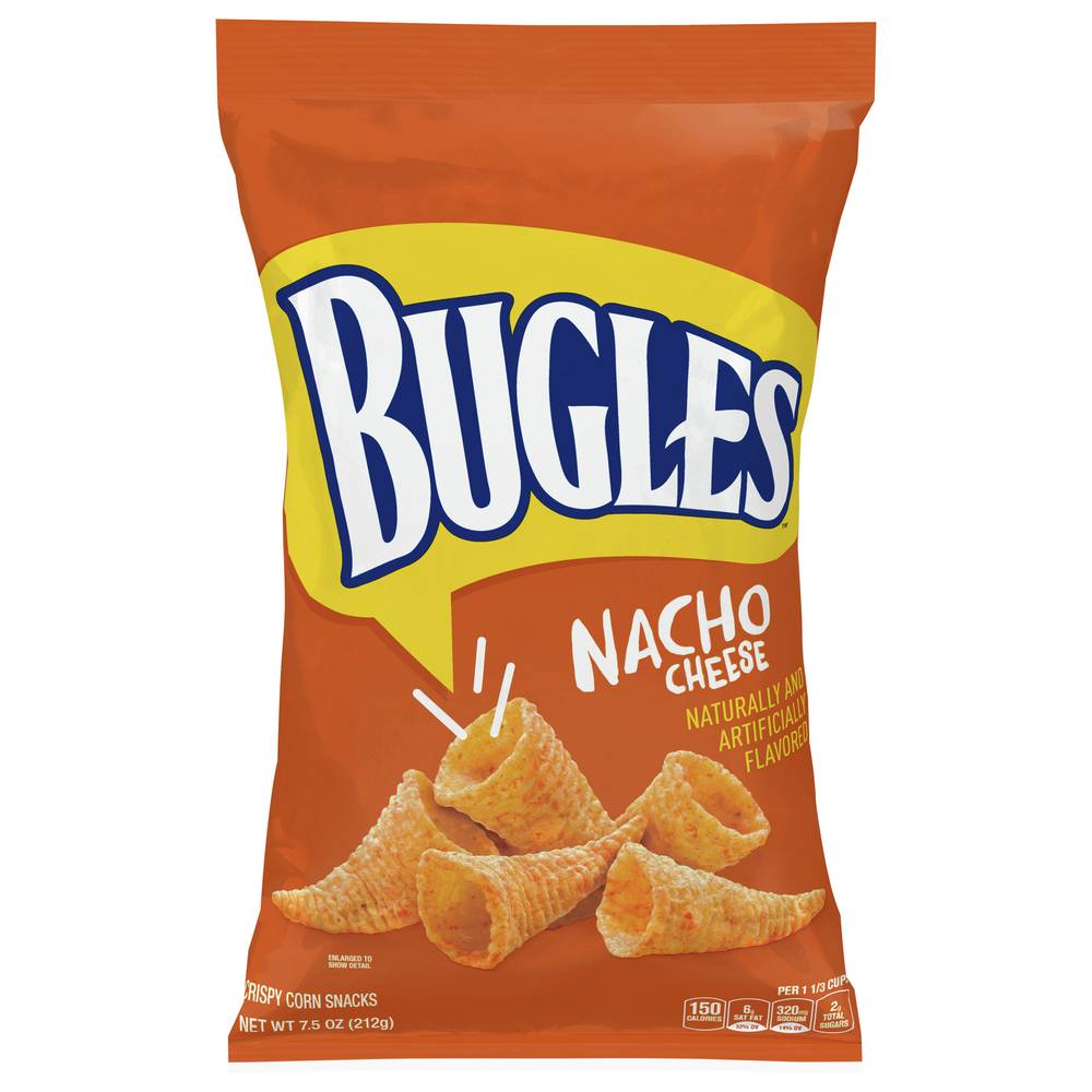 Bugles Nacho Cheese Corn Snacks (7.5 oz)